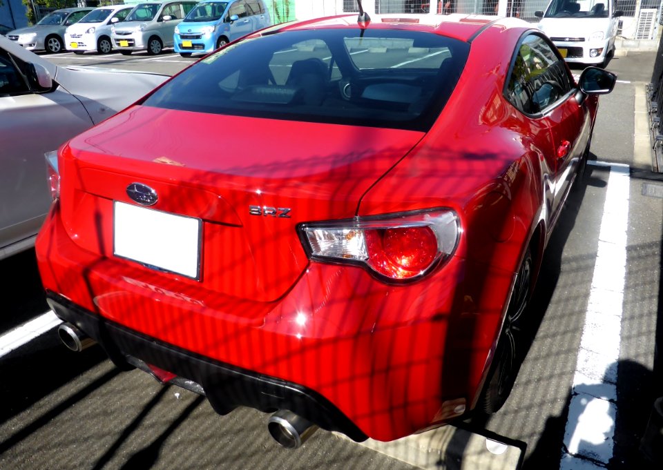 Subaru BRZ R (ZC6) rear