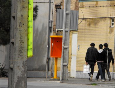 Students going school 3