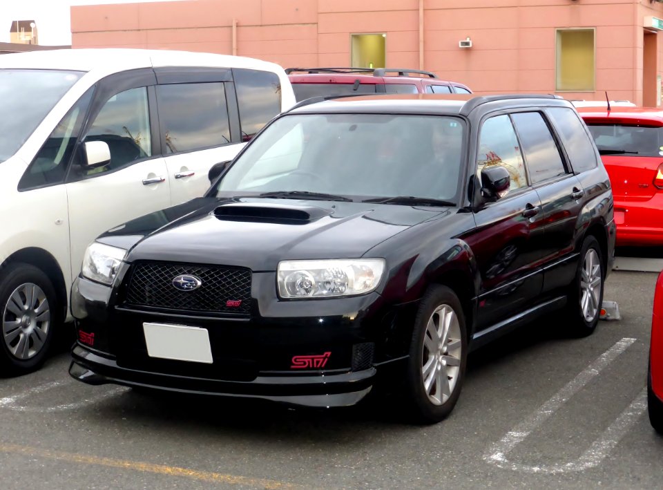 Subaru Forester STi Version (SG) front (1)