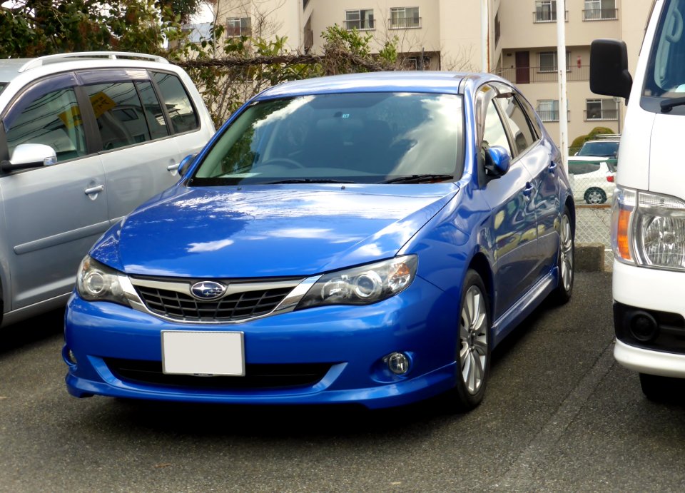Subaru IMPREZA 20S (GE) front