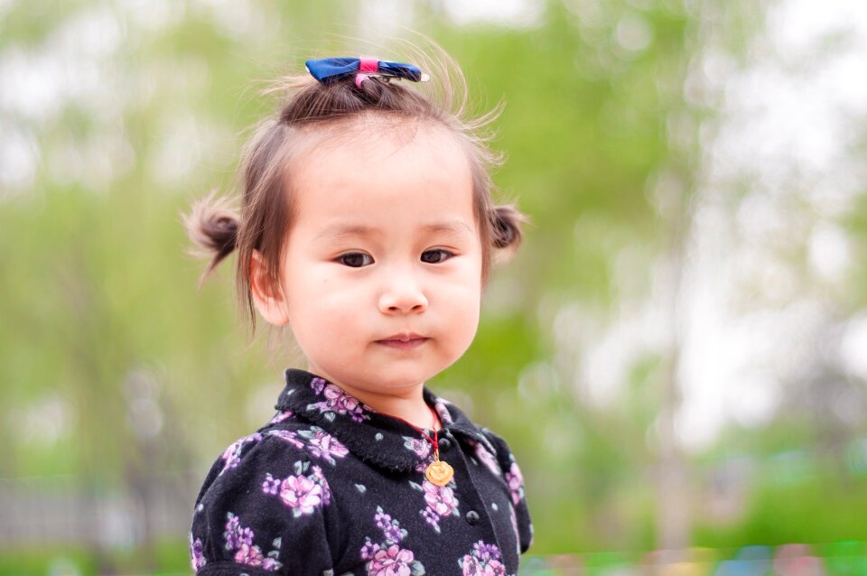 Asia outdoor portrait