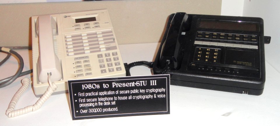STU-III telephones - National Cryptologic Museum - DSC08036
