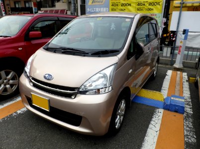 Subaru STELLA Ｌ Limited idling-stop (LA100) front