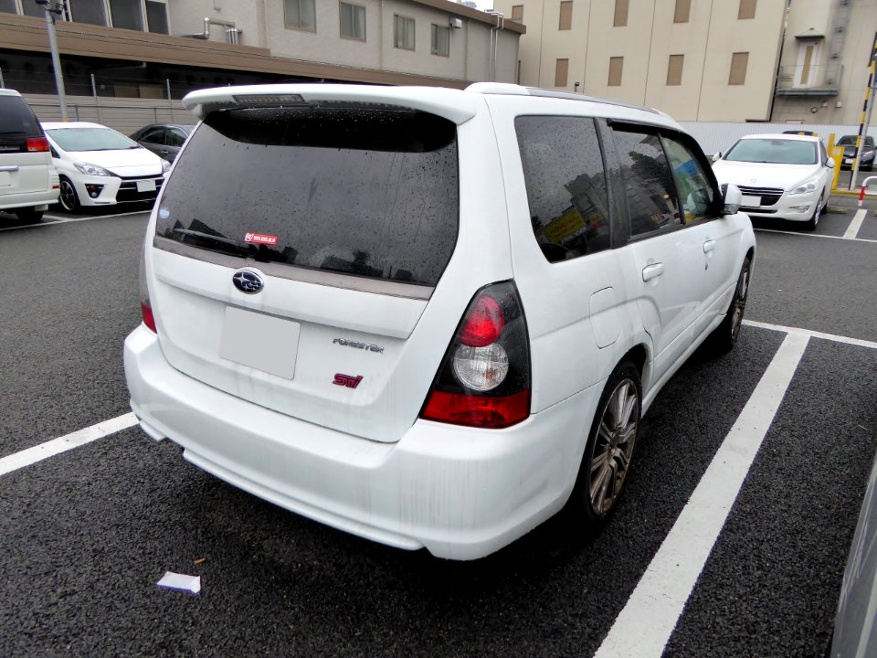 Subaru FORESTER STi ver. (SG) rear