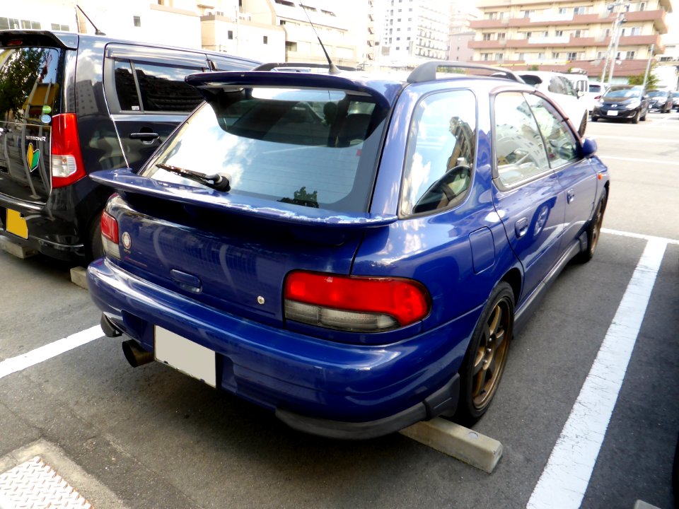 Subaru IMPREZA SPORTSWAGON WRX STi Ver.VI (GF8) rear