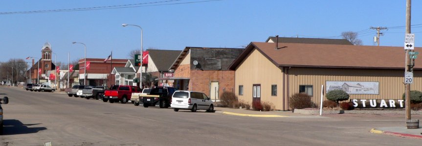 Stuart, Nebraska downtown 2
