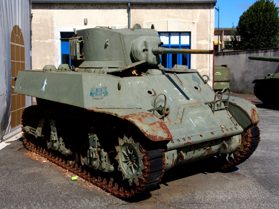 Stuart in the Musée des Blindés, France, pic-1