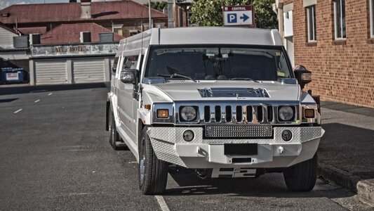 Limo urban limousine photo