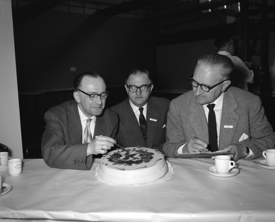 Suikertentoonstelling RAI Jury beoordeelt, Bestanddeelnr 909-4955