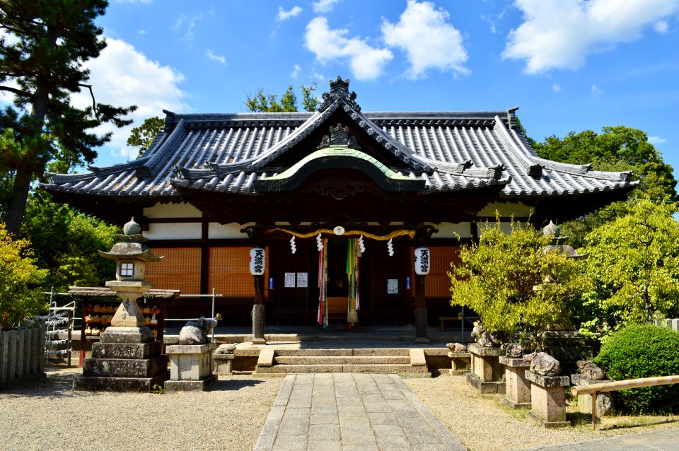 Sugahara-jinja (Nara), haiden