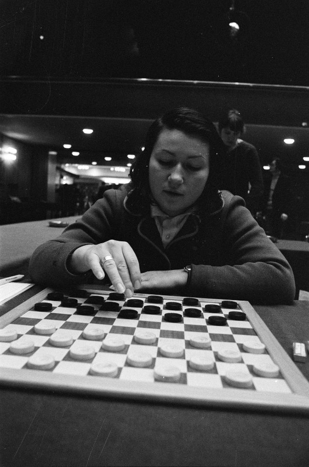Suikerdamtoernooi Amsterdam (zevende ronde) Wereldkampioene Elena Michailovskaj, Bestanddeelnr 928-3371