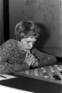 Suikerdamtoernooi in Krasnapolsky Amsterdam, nr 22 15 jarige Jansen in actie (…, Bestanddeelnr 925-2536
