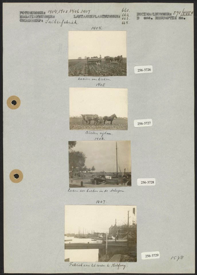 Suikerfabriek, Bestanddeelnr 256-3726