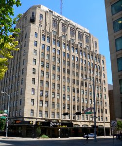 Stuart Bldg (Lincoln, Nebraska) from NW 2
