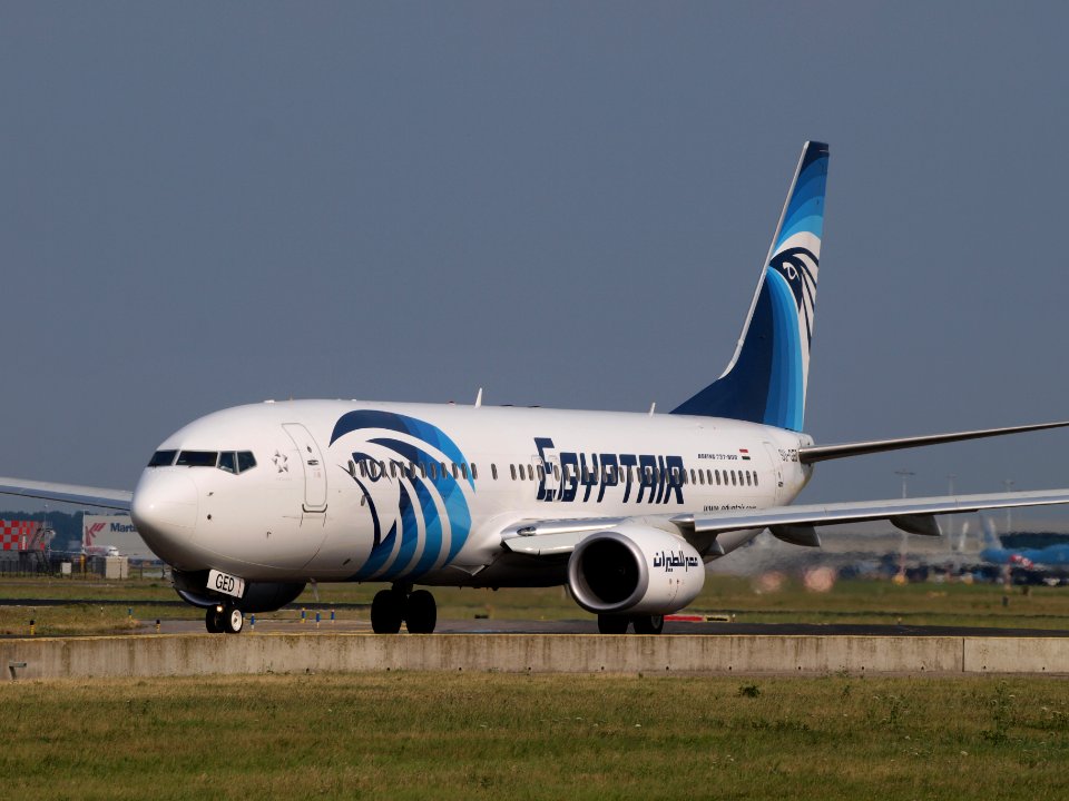 SU-GED EgyptAir Boeing 737-866(WL) - cn 40802, taxiing 22july2013 pic-003