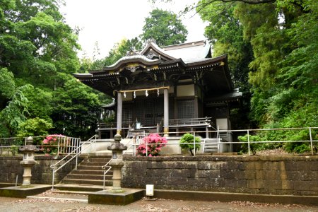 Sugiyama-jinja (Nishihassaku-cho, Midori-ku, Yokohama), haiden-2