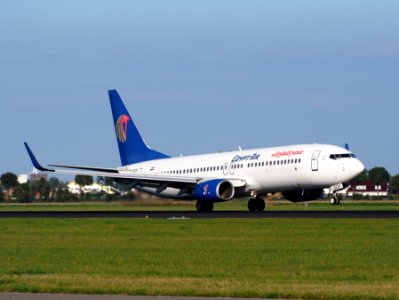SU-GCP EgyptAir Boeing 737-866(WL) - cn 35560, landing 6October2013 pic1