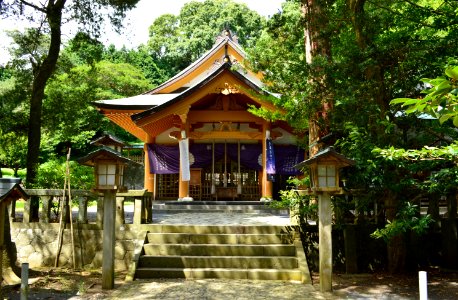 Sumiyoshi-jinja (Iki), haiden