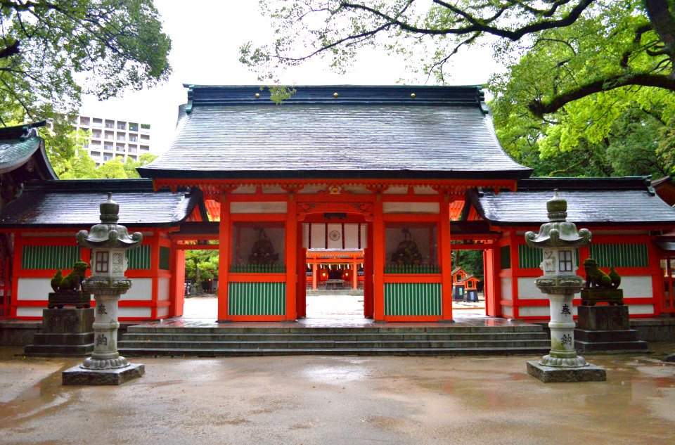 Sumiyoshi-jinja (Fukuoka) shinmon