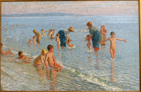 Summer by Niccolo Cannicci, 1896 - Galleria nazionale d'arte moderna - Rome, Italy - DSC05157