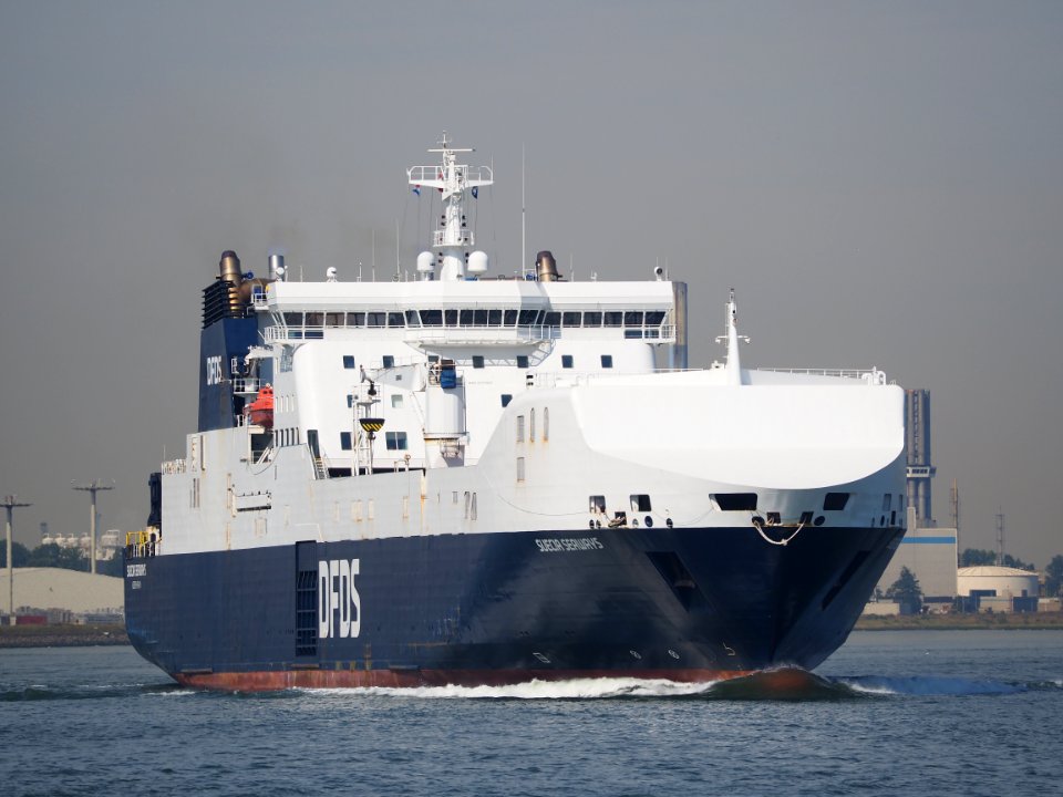 Suecia Seaways (ship, 1999) IMO 9153020, Port of Rotterdam pic2