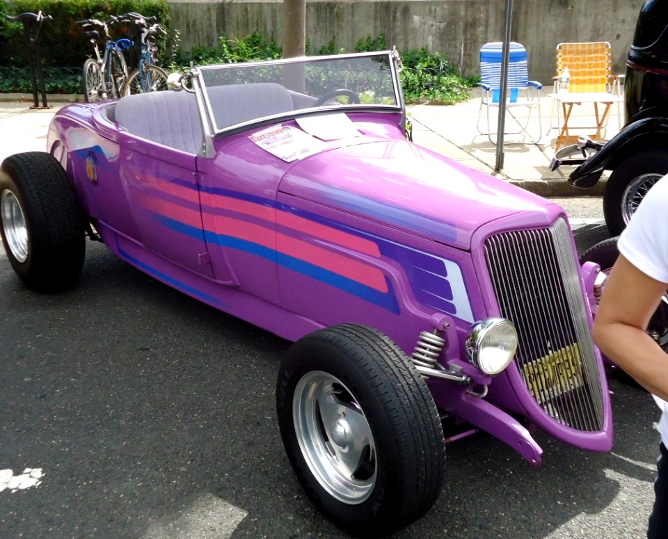 Summit New Jersey car show Sept 2013 2 Ford High Boy 1929 year