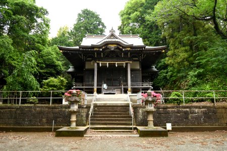 Sugiyama-jinja (Nishihassaku-cho, Midori-ku, Yokohama), haiden-1