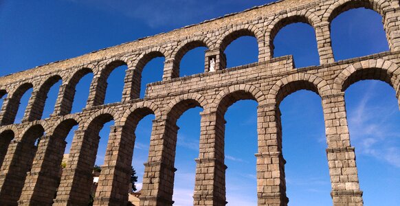 Segovia aqueduct bridge photo