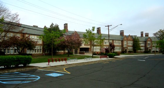 Summit Middle School and parking lot