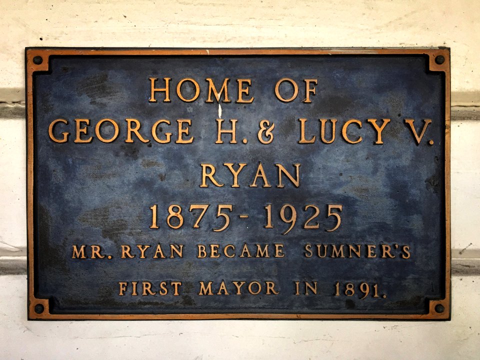 Sumner, WA — Ryan House plaque