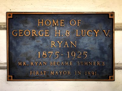 Sumner, WA — Ryan House plaque photo