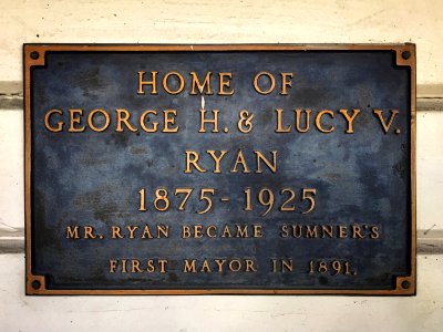Sumner, WA — Ryan House plaque
