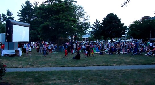 Summit NJ outdoor free summer movies