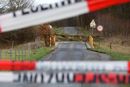 Sturmtief Friederike - Gescher Brücke (2)