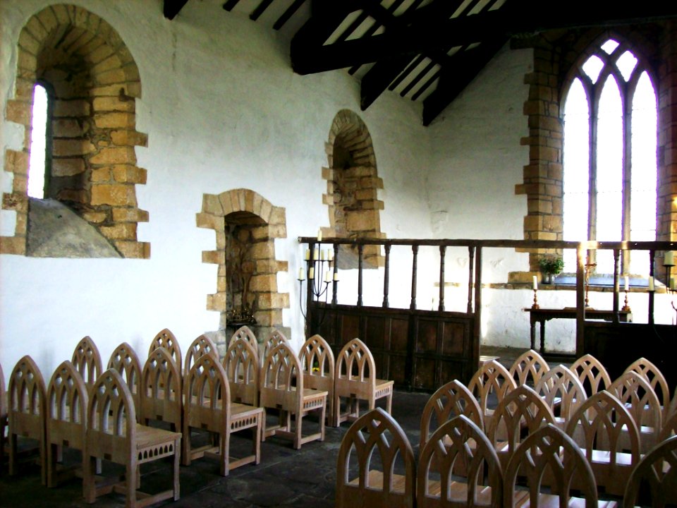 Stydd church, interior