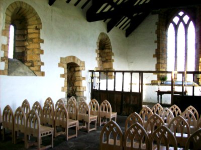 Stydd church, interior