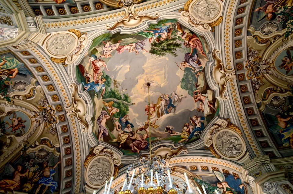 Stupinigi 25 07 2015 26 Salone centrale