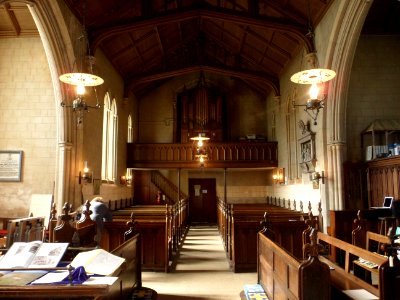 Stanmer Church, Stanmer Park, near Brighton (April 2013) (Interior) (7)