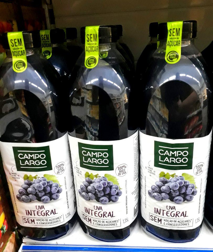 Suco de uva integral no Paraná