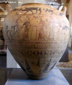 Stamnos orientalisant polychrome-Musée du Louvre-CA 3837