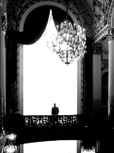 Standing at the window, Heinz Hall, 2015-06-07