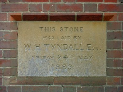 Subud Hall (Former Congregational Chapel), Allingham Road, South Park, Reigate (June 2013) (Foundation Stone) (1)