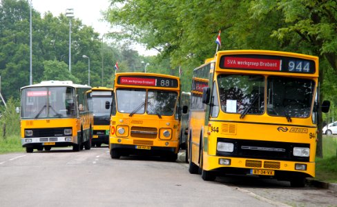 Standaardstreekbus verschillende fronten