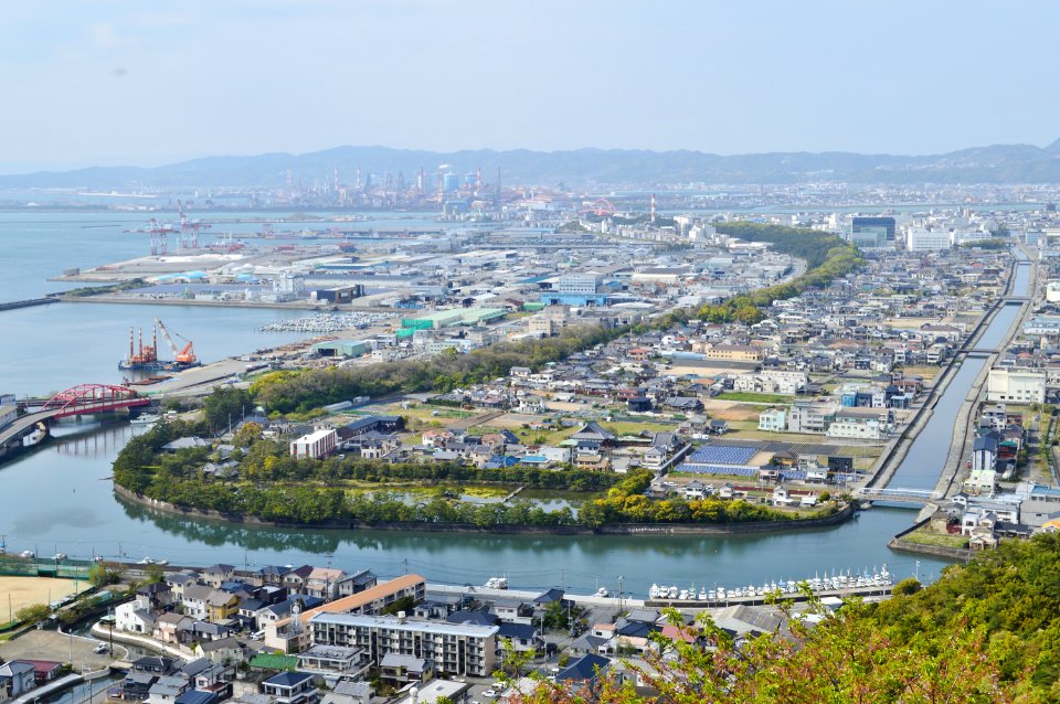 Suiken Teibou viewed from Mount Takozushi