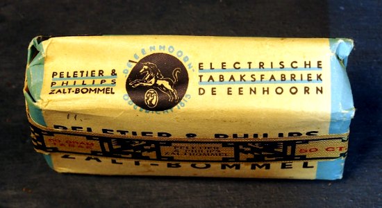 Standaard shag, electrische tabaksfabriek De Eenhoorn pic2