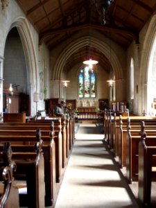 Stanmer Church, Stanmer Park, near Brighton (April 2013) (Interior) (1)