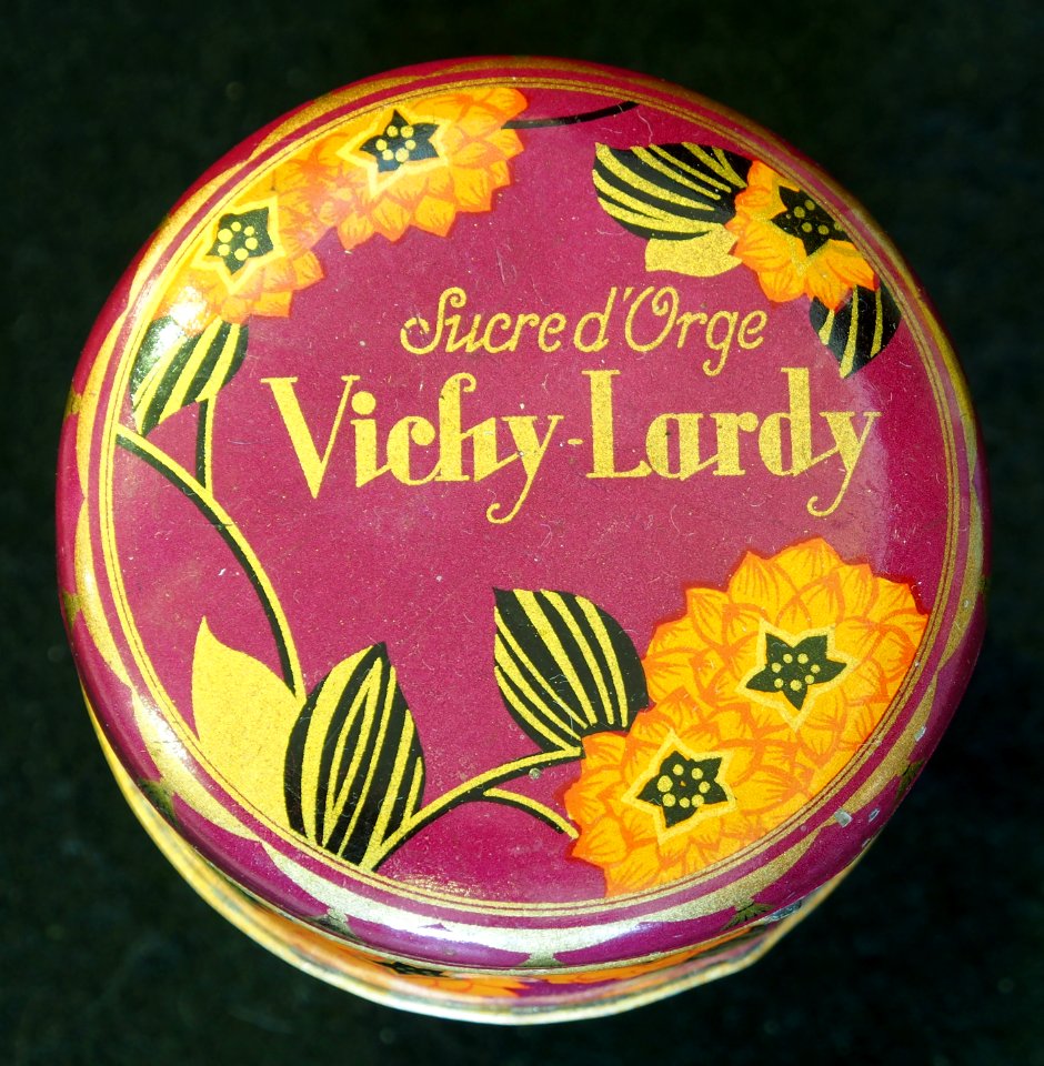 Sucre dOrge Vichy-Lardy tin pic1