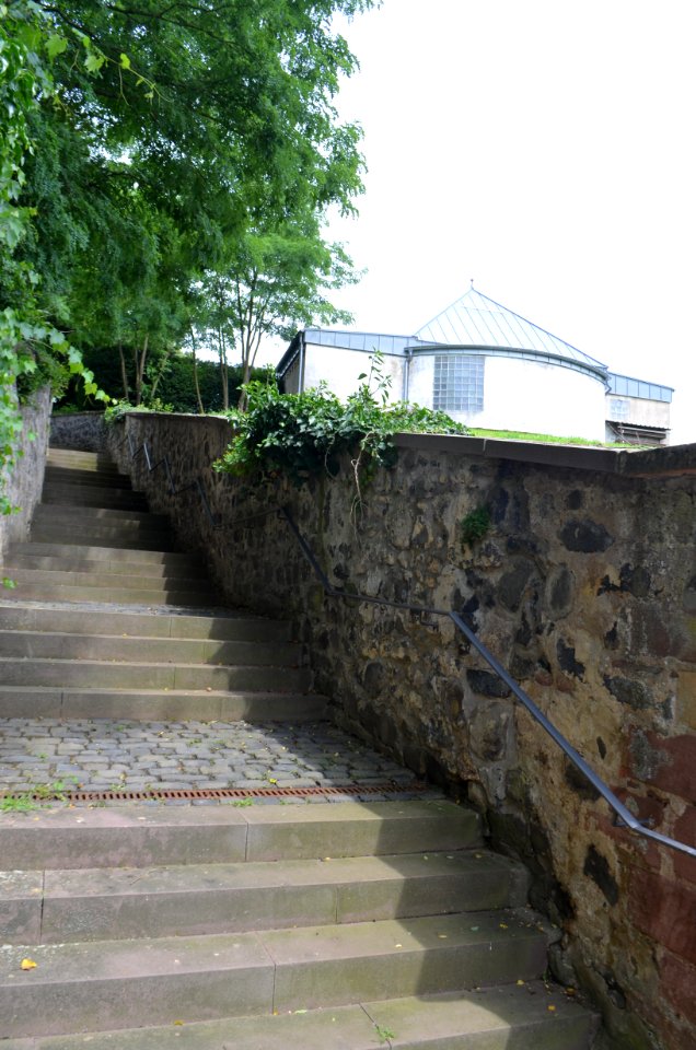 Stammheim, Friedhof, Treppe (1)
