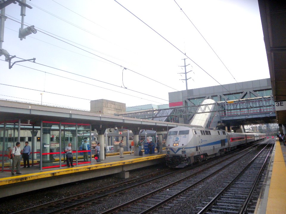 Stamford NB train rain jeh