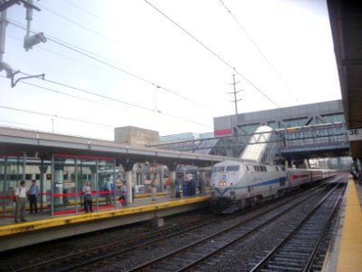 Stamford NB train rain jeh